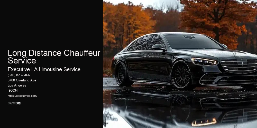 Long Distance Chauffeur Service