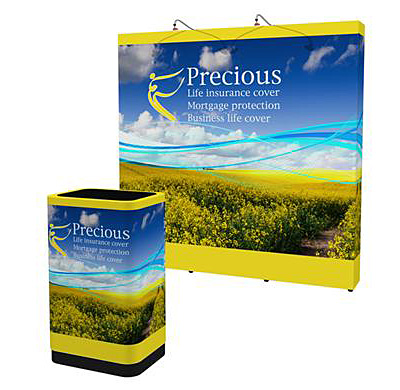 FabriMural Tension Fabric Pop Up Display