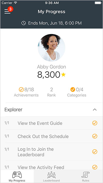 crowdcompass-gamification