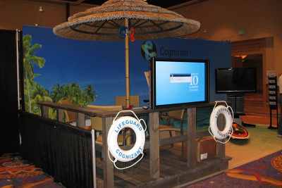 Cognizant Custom 10x20 Exhibit