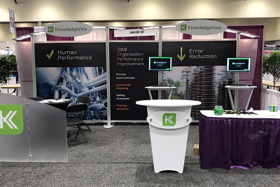 Knowledge Vine 10x20 Modular Tradeshow Display