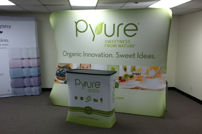 Pyure 10ft TruFit Trade Show Display