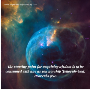 The Starting Point of Wisdom [Image]