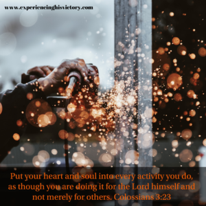 Doing it for the Lord [Image]