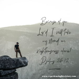 I Will Take My Stand [Image]