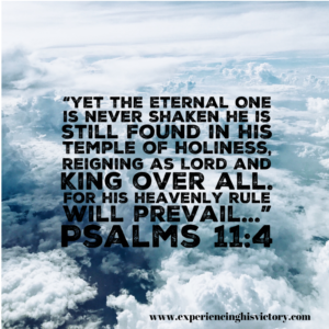 His Heavenly Rule Will Prevail [Image]