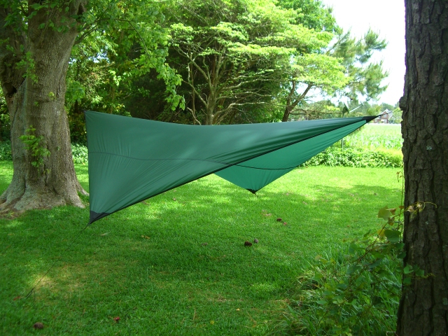 Diamond hammock rain fly
