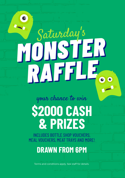 Raffle Prize Poster Template