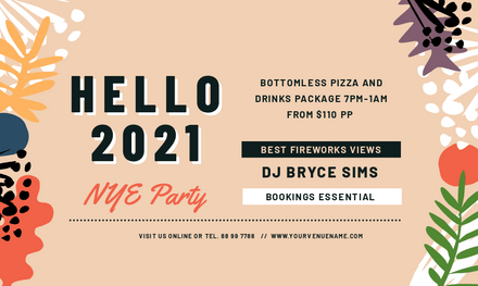 Hello 21 New Years Eve Party Template Easil Hello 21 New Years Eve Party Template Easil