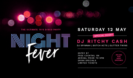 Night Fever Disco Night Theme Template Easil