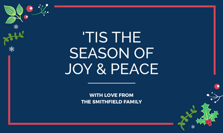 'tis the Season of Joy & Peace Christmas Graphic Template - Easil