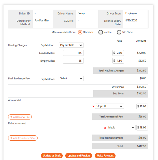 How to create Driver Settlements in TruckLogics?