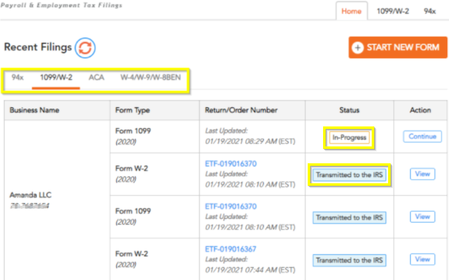How To Check The E Filing Status Of Your Tax Return In Taxbandits