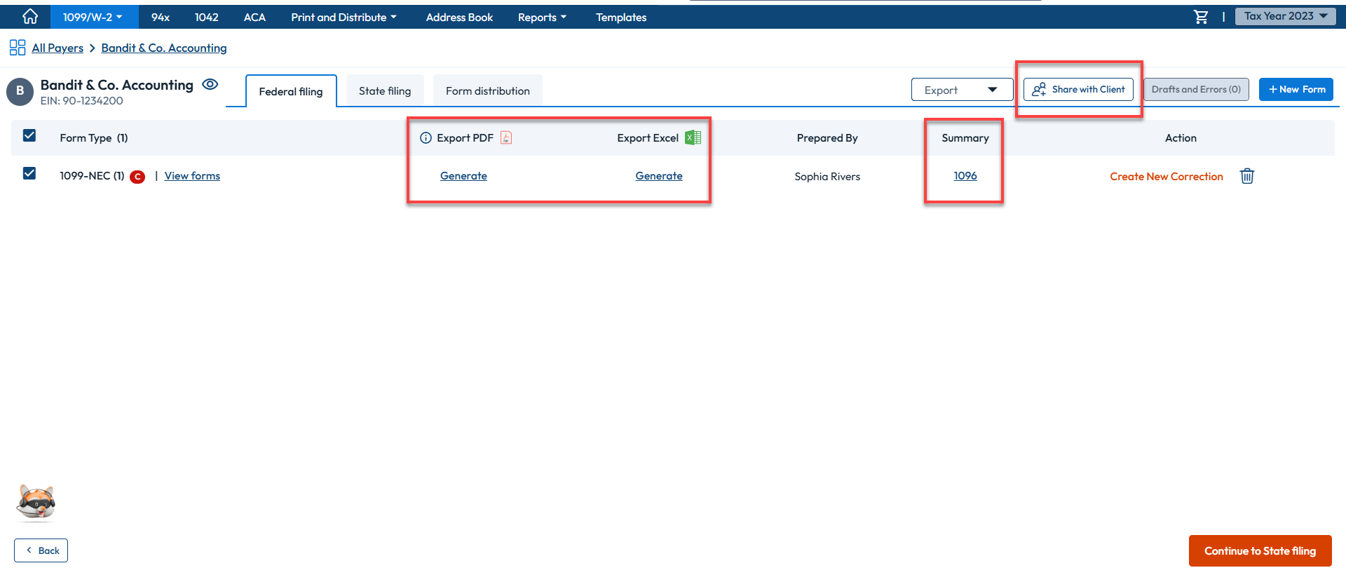 How do I File Corrections or Void Forms? – Tax File App