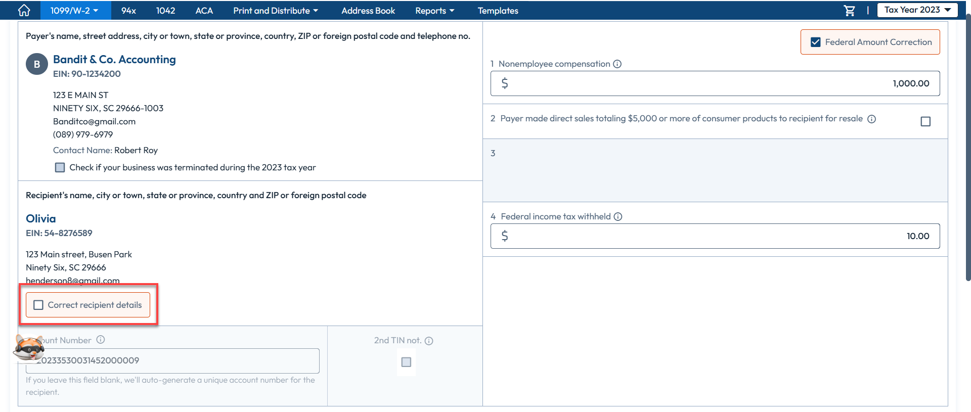 How do I File Corrections or Void Forms? – Tax File App