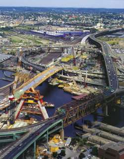 Photo of Big Dig via U.S. government