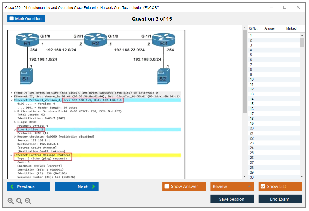 350-401 Valid Dumps Questions