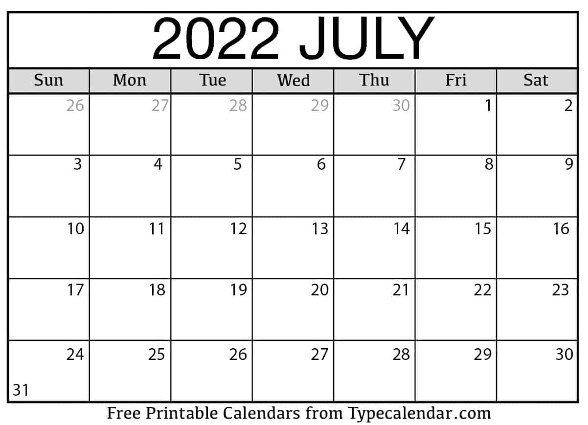 July 2022