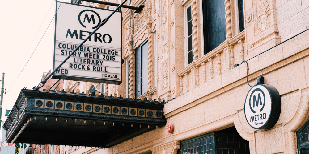 Metro music venue in Chicago.