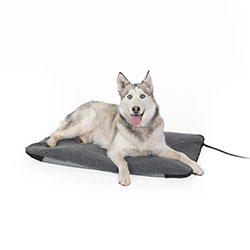 K&H Lectro-Soft Outdoor Heated Pet Bed Gray