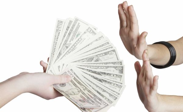 Image result for turning away money