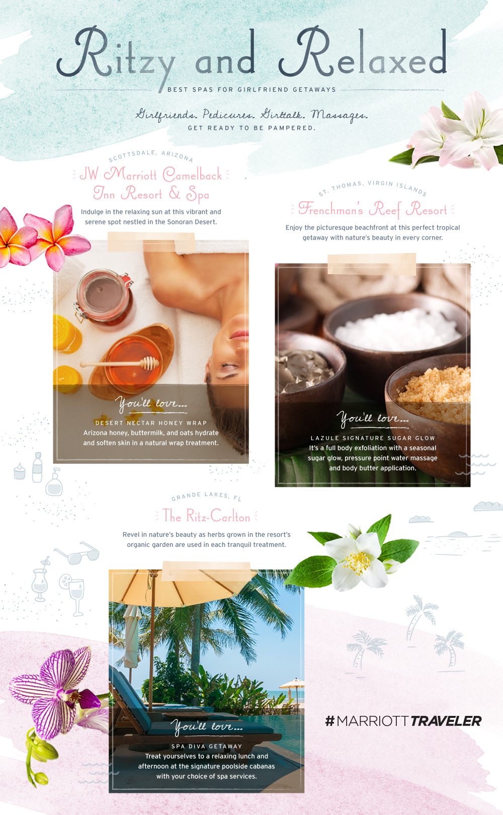 Relax and Play on Your Girlfriend Getaway Marriott TRAVELER