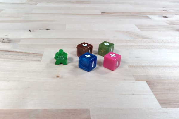 D6, 16mm, Modifier Dice