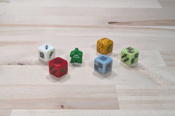 D6, 16mm, Resource Management dice