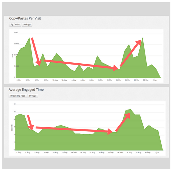 trend in visitor engagement