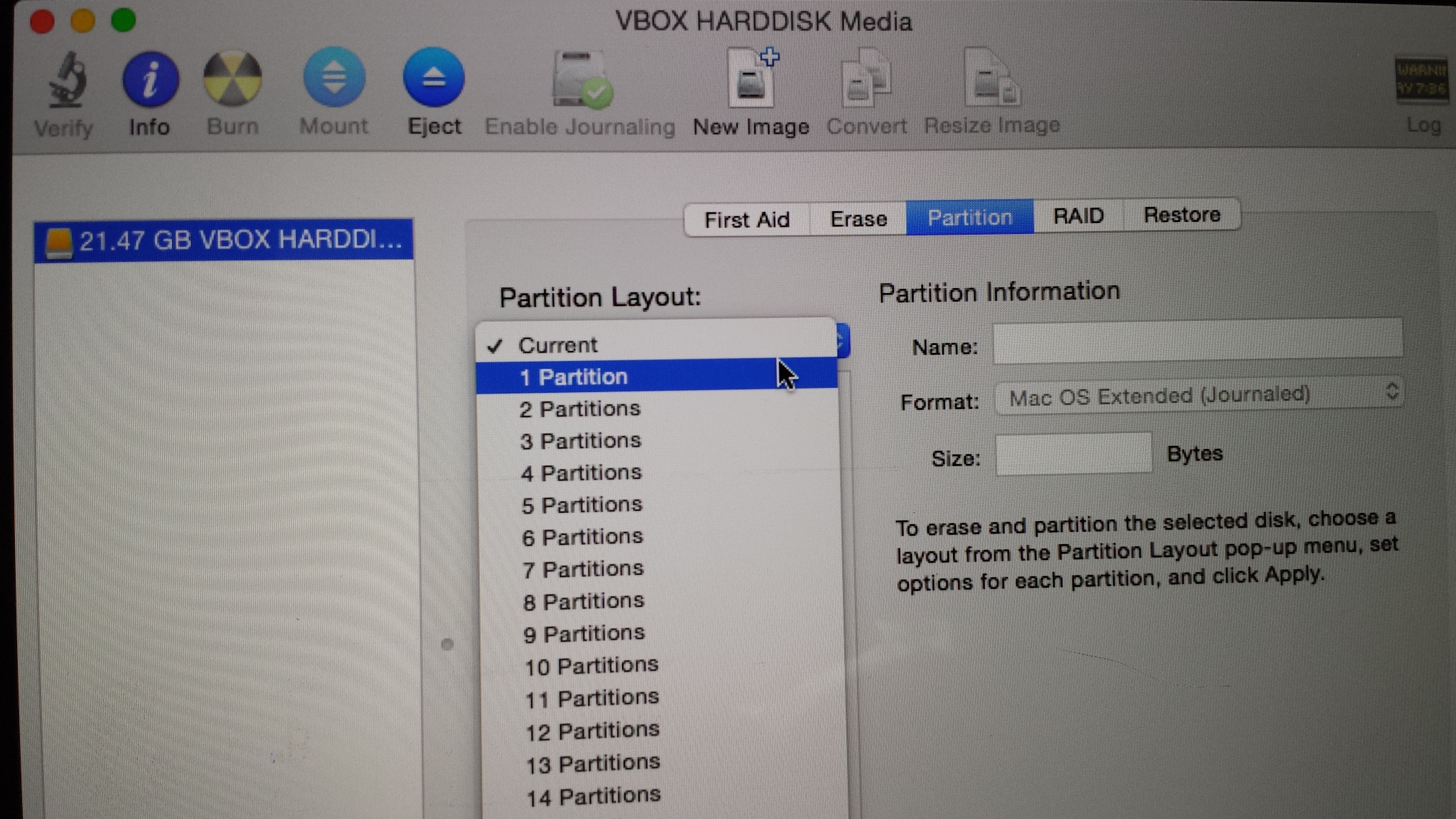 to dmg convert cdr disk utility VM using Running Mac on a VirtualBox a Mac
