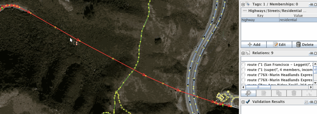 Muestra cómo mapear un túnel