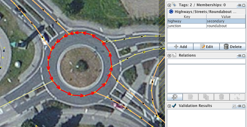Cómo mapear una rotonda