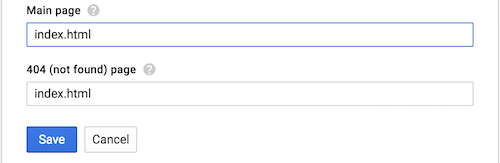 npm.io Index and error page