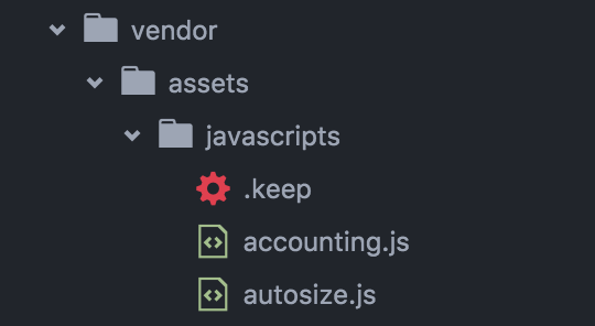 Rails Vendor Assets