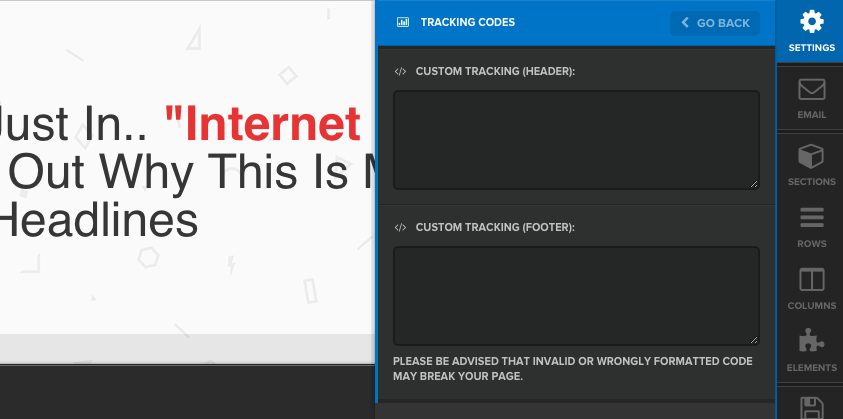 Add Facebook Pixel to ClickFunnels