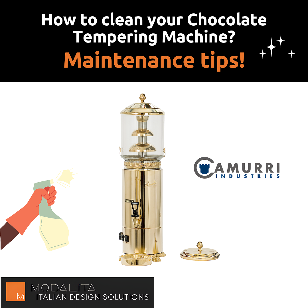 How to deep clean your chocolate making machine and equipment? Maintenance Tips!