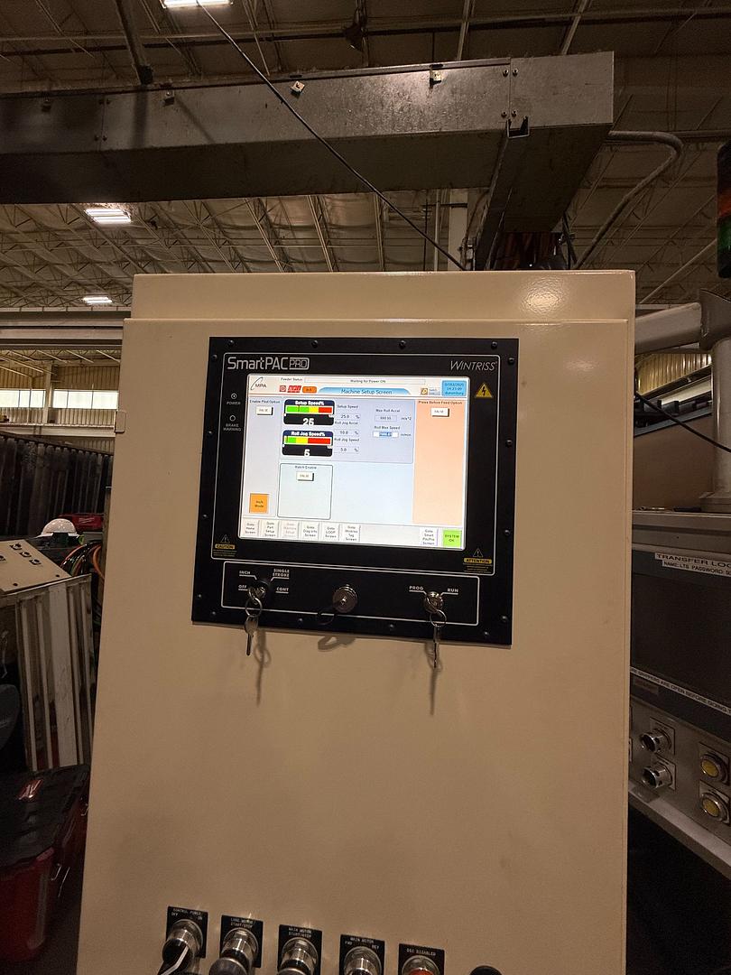 1000 ton Minster press and feedline with transfer intigration with new control -- 