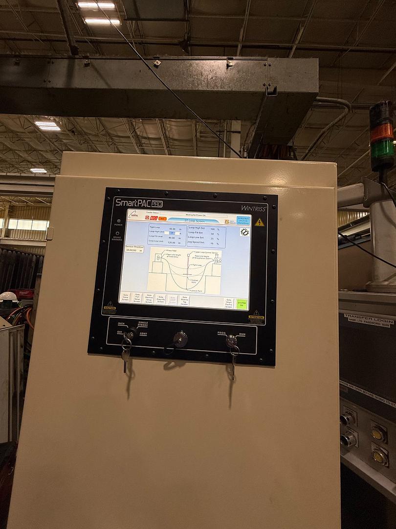 1000 ton Minster press and feedline with transfer intigration with new control -- 