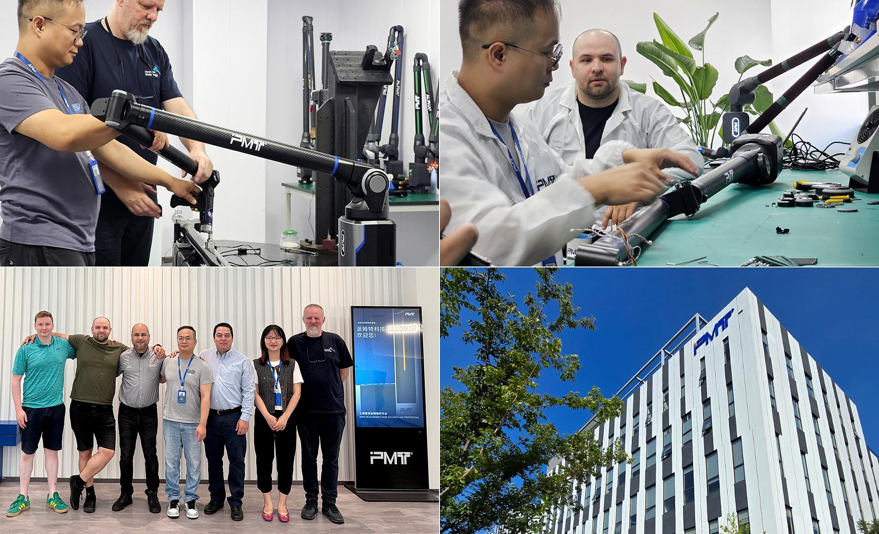 Manchester Metrology visits PMT Headquarters in China