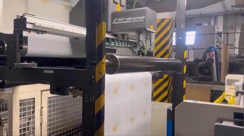 For Sale: 2001 Flexotecnica Tachys Gearless 8-Color CI Flexographic Press