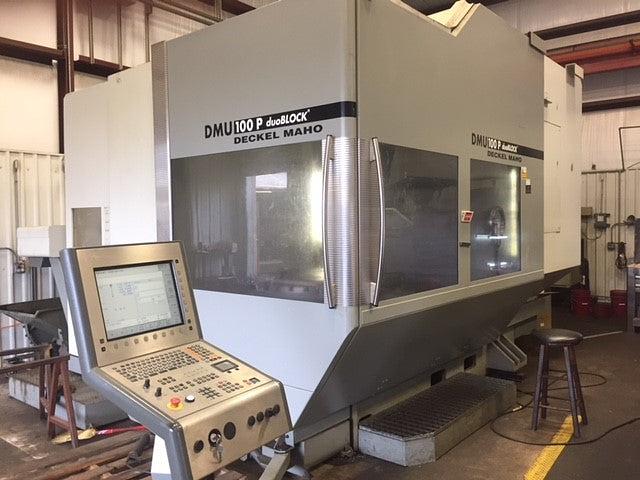 Elevate Your Machining Capabilities with a Used Deckel Maho DMU 100P DuoBlock Horizontal Machining Center