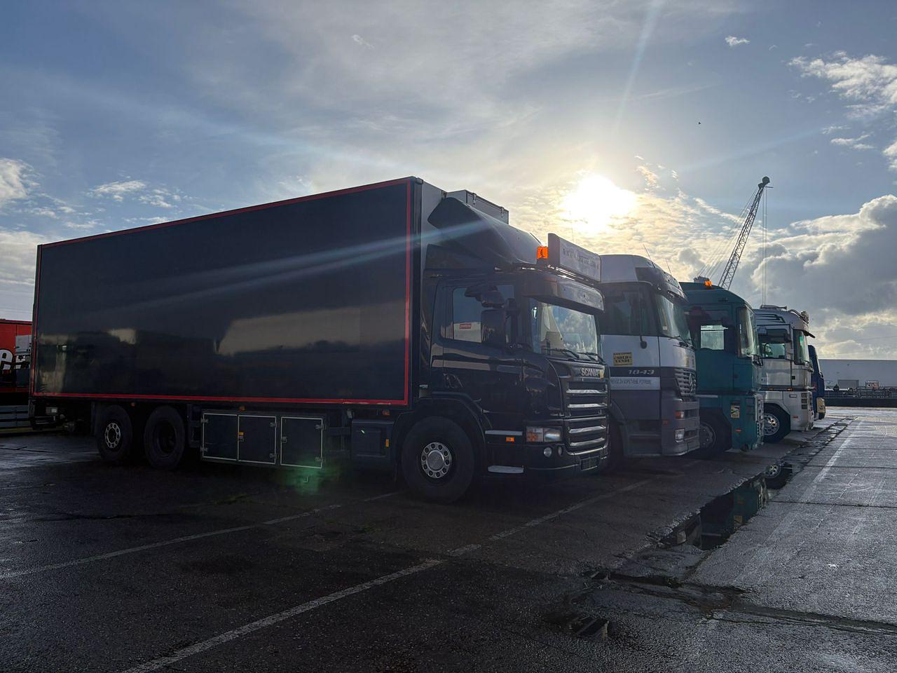 Shipping a 2005 Scania P340 6×2 Box Lorry From Antwerp - Belgium to Lagos - Nigeria With Sallaum Lines RoRo.