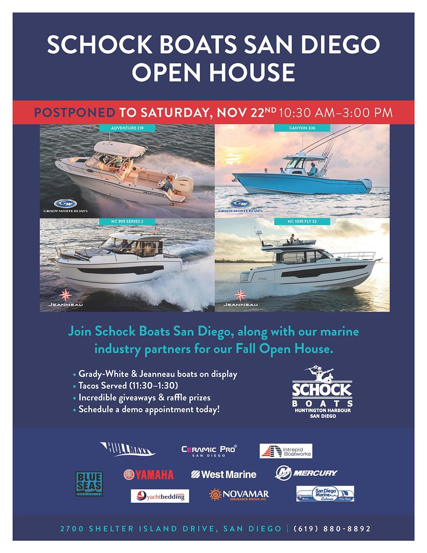 Join us!  SAN DIEGO Open House POSTPONED to New Date: Saturday 11/22/25 10:30 - 3:00 
