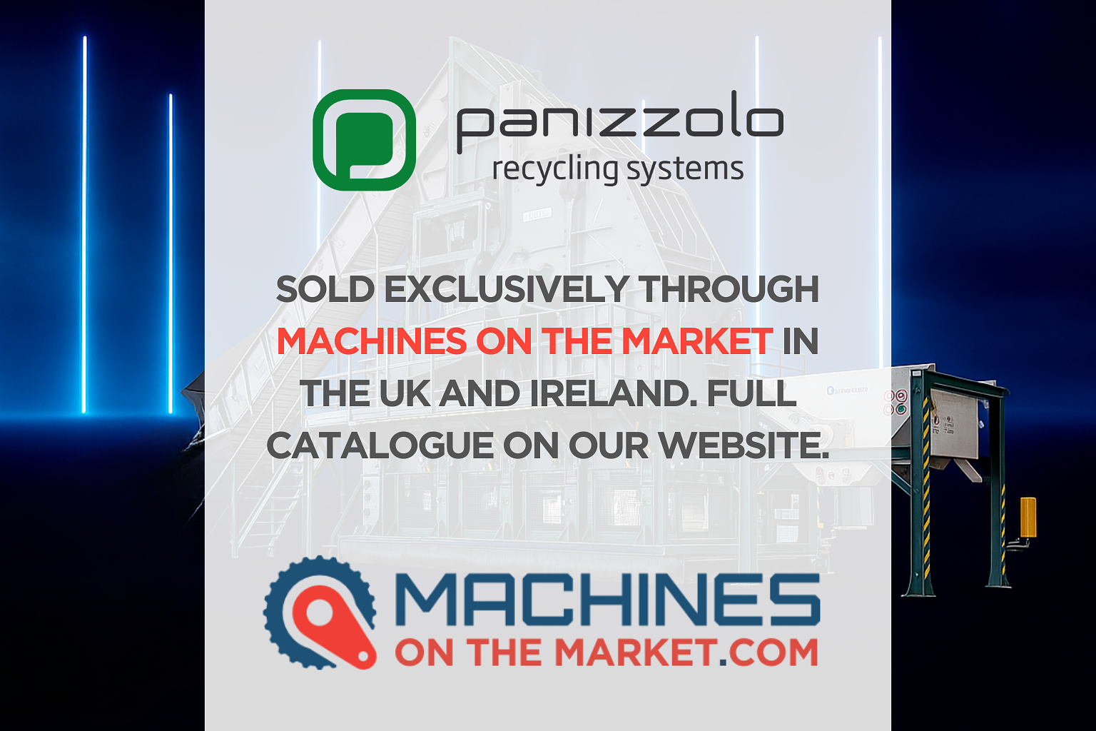 A NEW ERA HAS ARRIVED - INTRODUCING PANIZZOLO RECYCLING SYSTEMS!