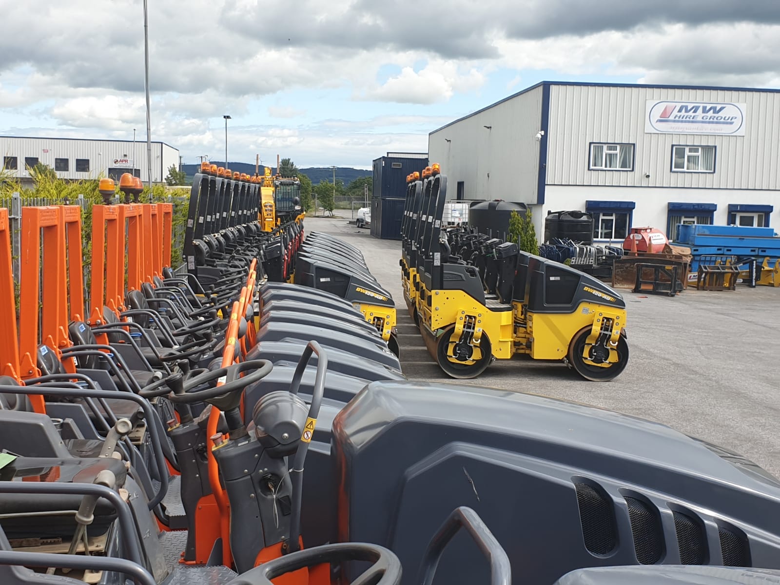 Some of our Roller stock lined up for Sale!