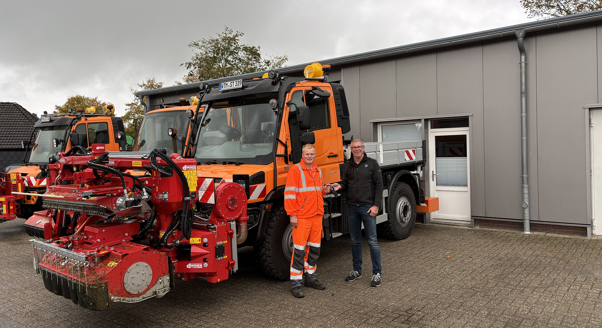 Unimog U427 verstärkt den Fuhrpark der Stadt Wittmund