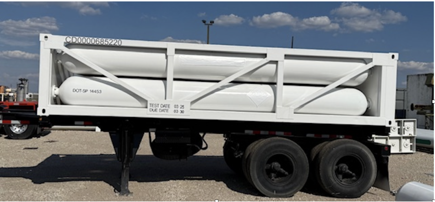 High-Pressure Gas Trailer Lease & Purchase | Tube Trailer