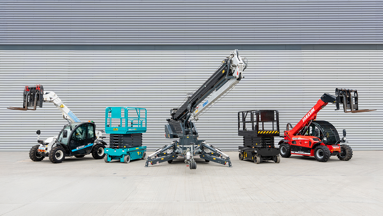 Trailer Cranes, Ladder Hoists, Telehandlers & Access