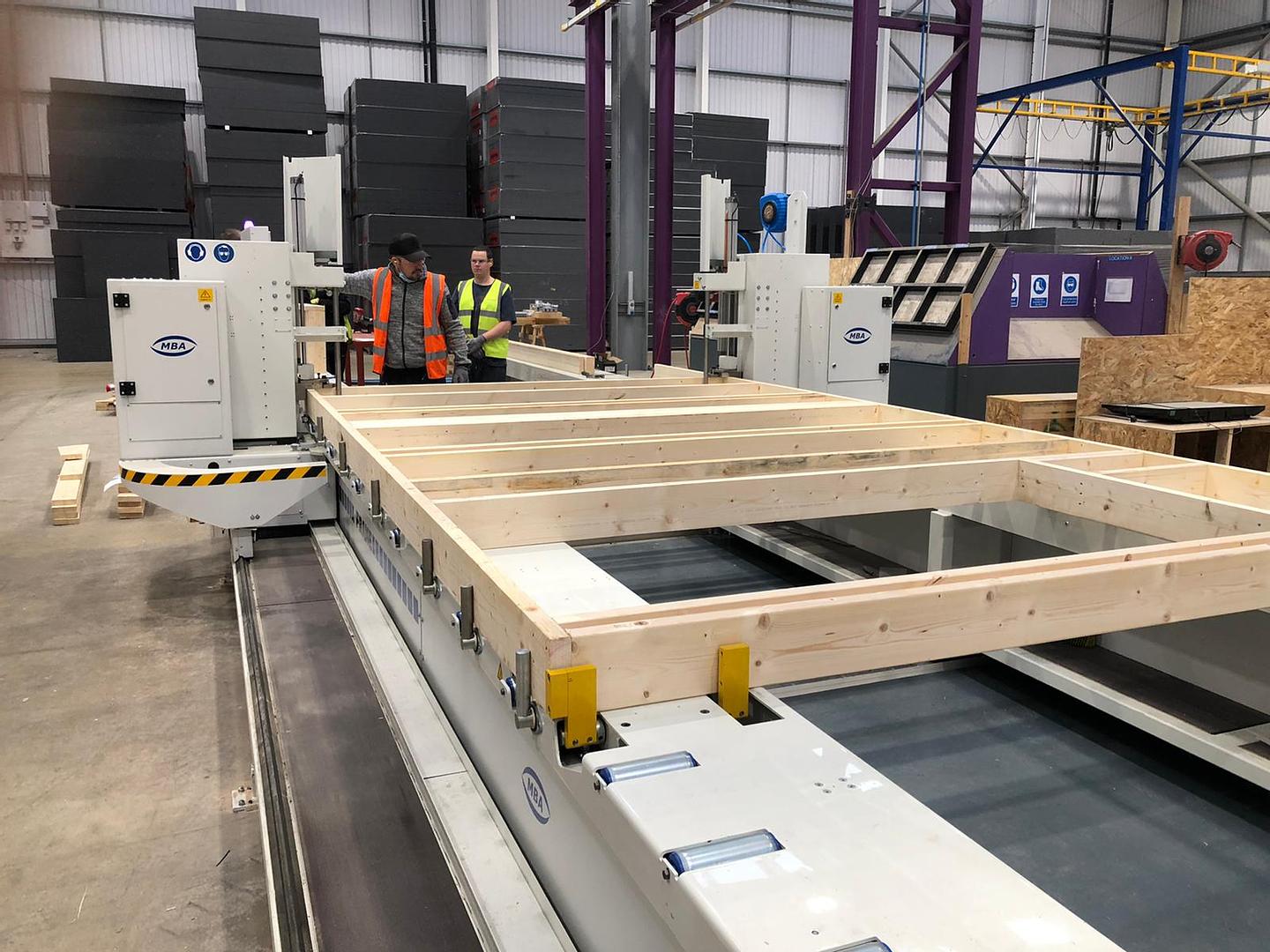 Automatic Framing Modular Building Automation