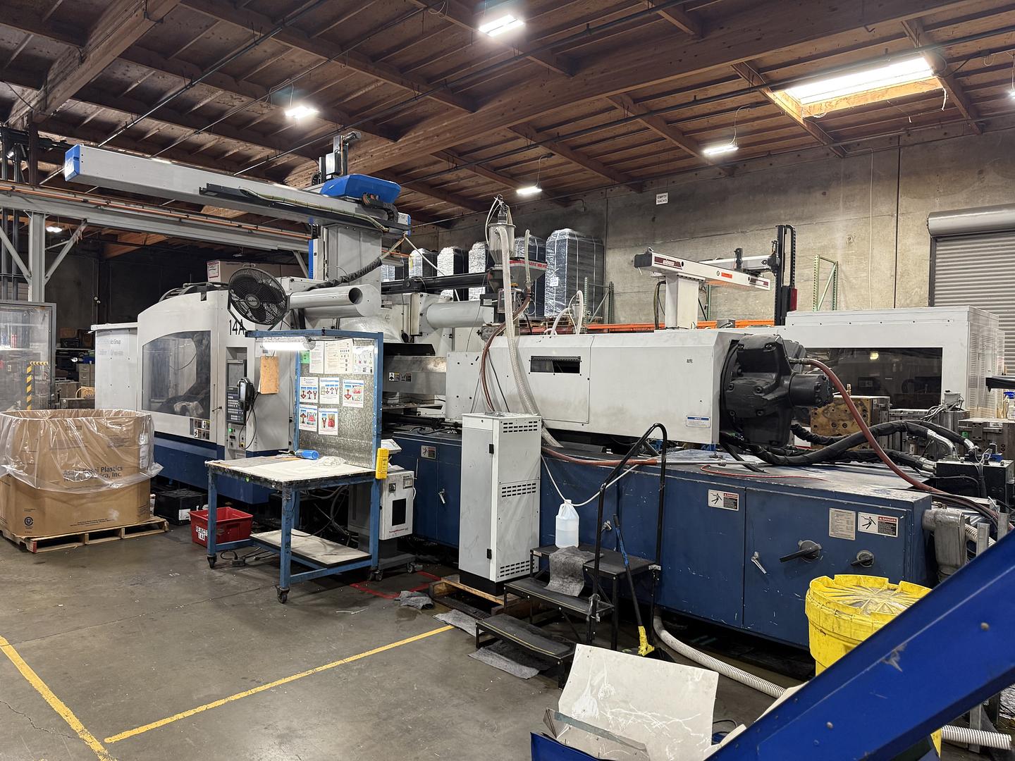 SURPLUS EQUIPMENT TO ONGOING OPERATIONS OF PLASTIC INJECTION MOLDING COMPANY 